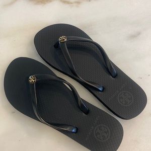 New Tory Burch flip flops.